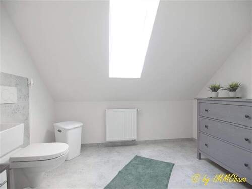 Gäste-WC im Dachgeschoss - 