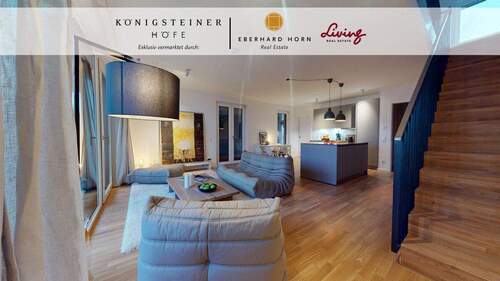 Wohnbereich - 3-Zimmer-Loft-Wohnung mit eigenem Eingang 
