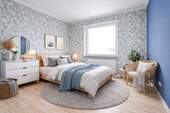 HOMESTAGING Schlafzimmer (KI-generiert) - 