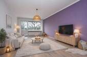 HOMESTAGING Wohnzimmer (KI-generiert) - 