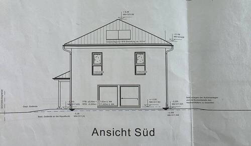 Seitenansicht Süd - 