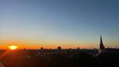 Aussicht Dachterrasse Nacht - 