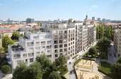 Aussenansicht - sehr stilvoll u. modern möblierte Wohnung mit Balkon und Dachgarten - schnell im Zentrum