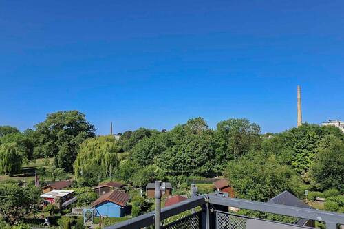 Aussicht vom Balkon - 