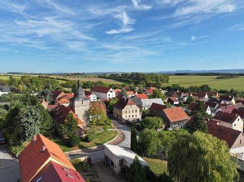 Luftaufnahme - Einfamilienhaus mit 127,80 m² in Trügleben zum Kaufen