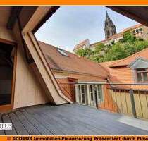 Einzigartige Dachgeschoss-Wohnung mit großer Wohnküche und Dachterrasse - Meißen Einzigartige Dachgeschoss-Wohnung mit großer Wohnküche und Dachterrasse - Meißen