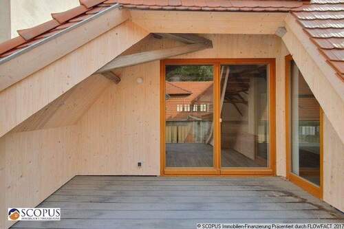 Dachterrasse - 2 Zimmer Etagenwohnung in Meißen