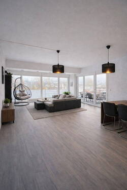 Bild 1 - Großzügige 2-Zimmer-Wohnung mit großer Terrasse und Weitblick