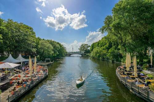 Die Alster um die Ecke - 