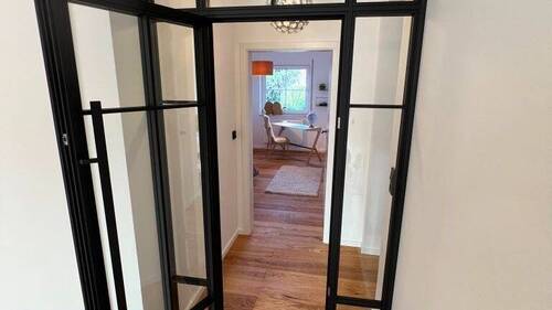 Glastür/ Industrielook - 