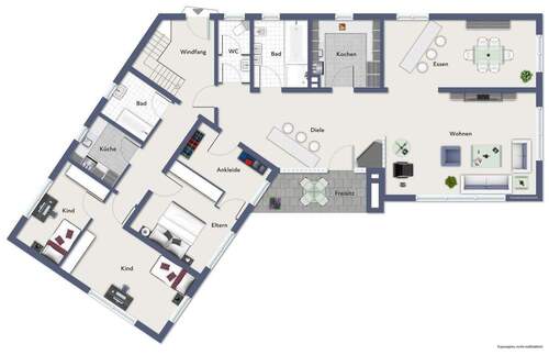 EG beispielmöbeliert - 