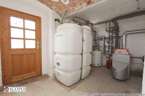 Heizungsraum mit Außenzugang - 