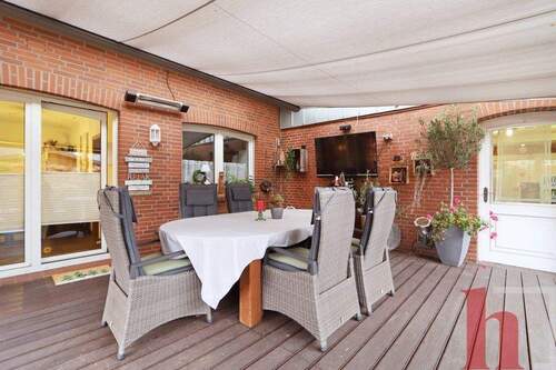 Terrasse - Einfamilienhaus mit 187,10 m&sup2; in Lohne zum Kaufen
