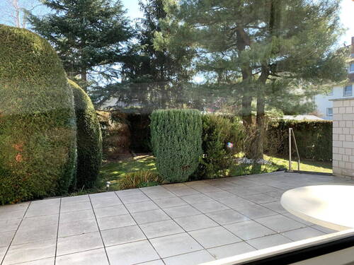 Blick auf die Terrasse - 