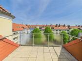 sonnige Dachterrasse - 