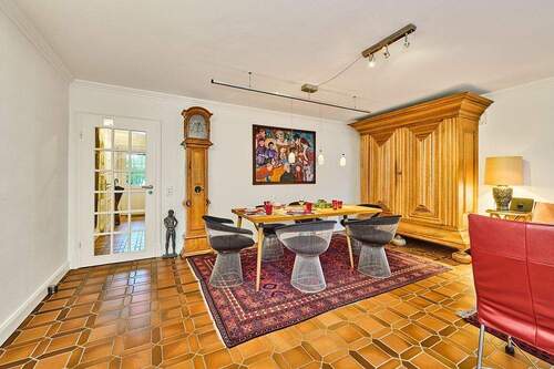 Wohnzimmer EG - 5 Zimmer Reihenendhaus in Sylt