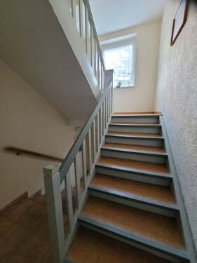 Einblick Treppenhaus - 3 Zimmer Etagenwohnung in Sassnitz
