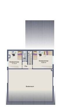 Obergeschoss - Einfamilienhaus mit 174,00 m² in Bunde zum Kaufen
