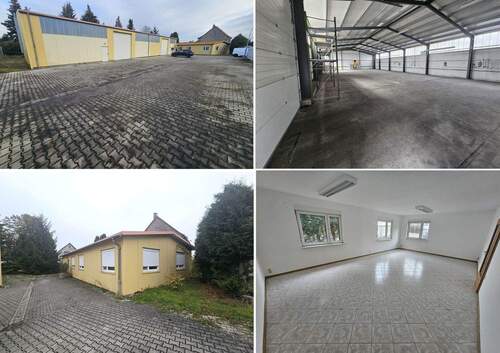 Bild 1 - Alles in Einem! Halle für ProduktionLager + gr. GS + Freifläche + Wohn - oder Bürogebäude