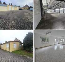 Alles in Einem! Halle für ProduktionLager + gr. GS + Freifläche + Wohn - oder Bürogebäude - Belgershain Threna