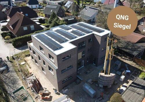 Aktueller Baustand - KFN QNG - Neubau Eigentumswohnung! Attraktive 2-Zimmer-Obergeschosswohnung mit Balkon in Top-Lage!