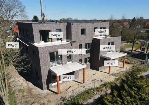 Lage der Wohnungen - 2 Zimmer Etagenwohnung in Schortens