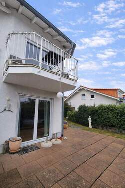 Gartenansicht - 4 Zimmer Doppelhaushälfte in Wilhelmsfeld