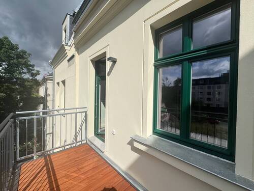 Balkon - Etagenwohnung mit 74,30 m² in Leipzig zur Miete