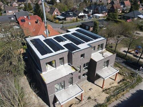 Aktueller Baustand - Etagenwohnung mit 74,00 m² in Schortens zum Kaufen