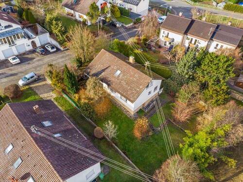 Vogelperspektive - 6 Zimmer Einfamilienhaus zum Kaufen in Aulendorf