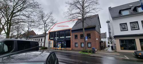 Ansicht und Nachbarschaft vorne - Kopie.jpg - 9 Zimmer Gewerbeobjekt (Büro, Produktion, Verkauf) in Hürth