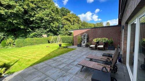 Ansicht Terrasse - Wohnen im Villenviertel von Wilhelmshaven