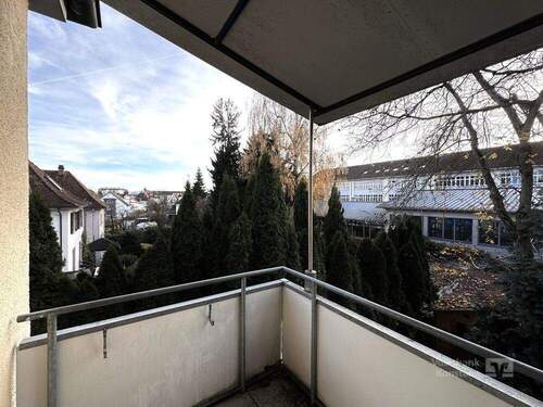 Blick vom Balkon - 