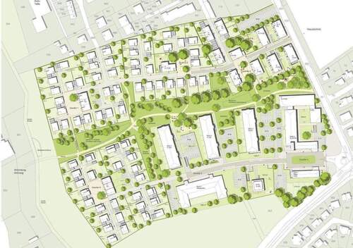 Baugebiet Adamkaserne.jpg - 5 Zimmer Mehrfamilienhaus, Wohnhaus in Soest