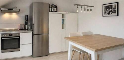 Küche - Etagenwohnung mit 48,50 m&sup2; in Frankfurt am Main zur Miete