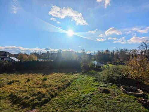 Blick über den Dorfteich - 