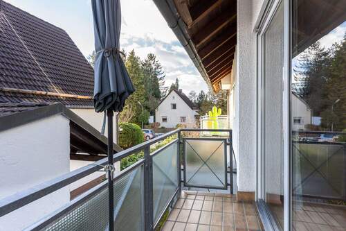 Balkon in Südausrichtung - Etagenwohnung mit 75,00 m&sup2; in München zum Kaufen