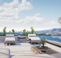 Palatium Solis - Große Terrasse mit Horizontblick & exklusivem Zugang zum kristallklaren Wasser - Okrug Donji