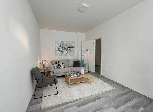 Wohnzimmer KI modifiziert - 