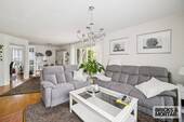 Wohnzimmer Richtung Terrasse - 