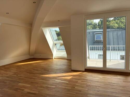 Wohnzimmer Ansicht 1 - 2 Zimmer Etagenwohnung in Landshut