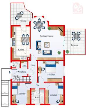 Emotionsplan Illingen, Robert-Kochstraße 4a Erdgeschoss - 