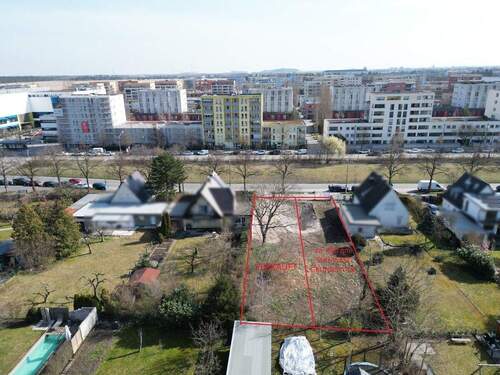 Luftbild - 5 Zimmer Doppelhaushälfte zum Kaufen in München