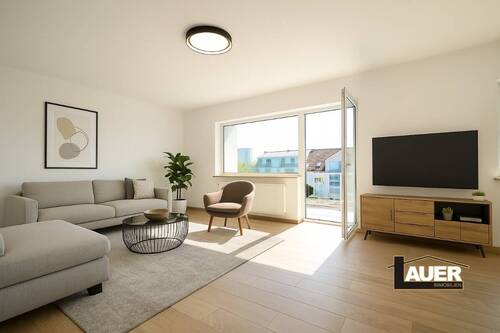 Beispiel Wohnzimmer - Großzügige helle 3 ZKB Wohnung mit Balkon Völklingen - Heidstock