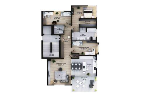 Beispiel-Schlafzimmer - 