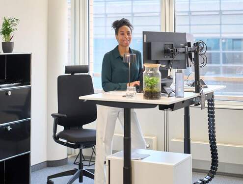 Musterbüro - Alles, was Sie brauchen: Renoviertes Büro mit Internet und voll ausgestatteter Teeküche