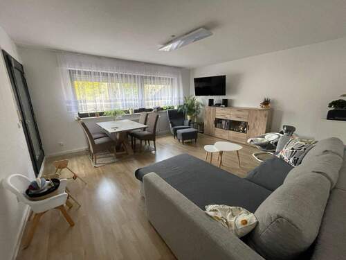 Wohnzimmer - 2 Zimmer Etagenwohnung in Nordwalde