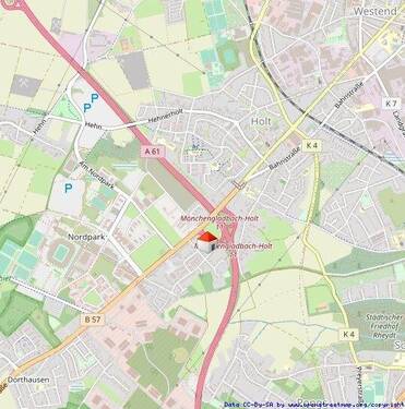 Lageplan - Grundstück in Mönchengladbach zum Kaufen