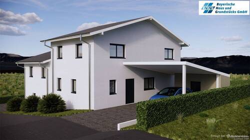 Außenvisualisierung - 5 Zimmer Doppelhaushälfte zum Kaufen in Vilshofen an der Donau