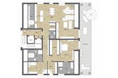 011 - Grundrissplan - Dachgeschoss - Alternative - 